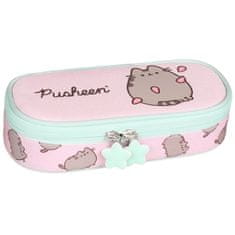 Pusheen Pusheen Roza PREDALČNI šolski svinčnik, torbica za deklice 5x20x10cm 