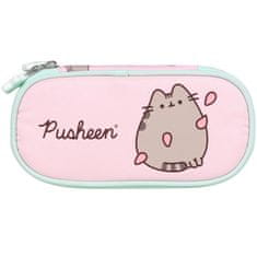 Pusheen Pusheen Roza PREDALČNI šolski svinčnik, torbica za deklice 5x20x10cm 