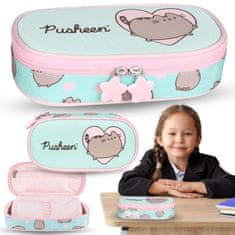 Pusheen Pusheen Mint-roza PREDALČNI šolski svinčnik, torbica za dekle 5x20x10cm 