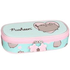 Pusheen Pusheen Mint-roza PREDALČNI šolski svinčnik, torbica za dekle 5x20x10cm 