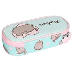 Pusheen Pusheen Mint-roza PREDALČNI šolski svinčnik, torbica za dekle 5x20x10cm 