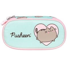 Pusheen Pusheen Mint-roza PREDALČNI šolski svinčnik, torbica za dekle 5x20x10cm 
