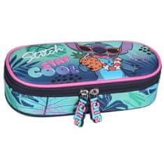 Disney DISNEY Stitch ALOHA PREDALČNI šolski svinčnik, vrečka za dekle 5x20x9cm 