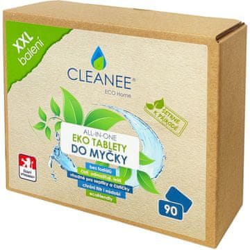 CLEANEE Tablete Cleanee ECO za pomivalni stroj, 90 kosov