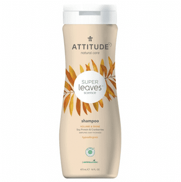 Attitude Naravni šampon Super leaves - sijaj in volumen za tanke lase, 473 ml
