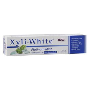 NOW Foods zobna pasta XyliWhite Platinum Mint (Mint), 181 g