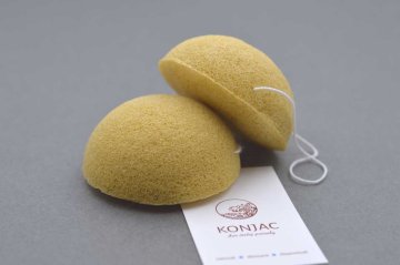 Konjac Rumena gobica za obraz