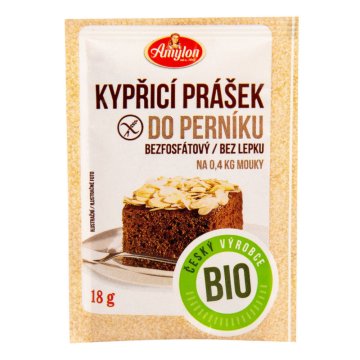 Amylon Pecilni prašek za medenjake brez glutena BIO, 18 g *certifikat CZ-BIO-001