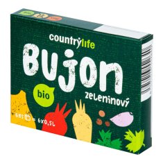 CountryLife Zelenjavna juha, kocke, BIO, 66 g