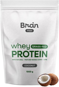 BrainMax Grass-fed Whey protein, kokos, 1000 g