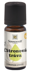 Sonnentor Limonska trava, eterično olje, BIO, 10 ml
