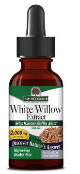 Nature's Answer White Willow, bela vrba, izvleček, 2000 mg, 30 ml