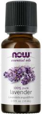 NOW Foods Essential Oil, Lavender oil 100% Pure (eterično olje Lavender), 10 ml
