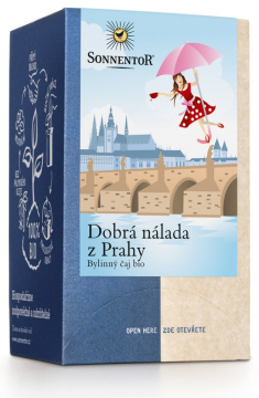 Sonnentor Dobro razpoloženje iz Prage, porcijski čaj, BIO, 18 kom