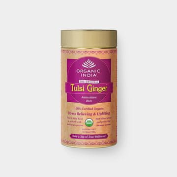 Organic India Tulsi Ginger ORGANIC, 100g pločevinka