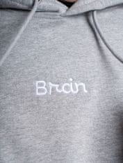 BrainMax Unisex jopica iz organskega bombaža, siva Velikost: L
