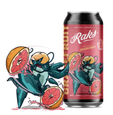 RAKS Sočna grenivka, limonada, 500 ml