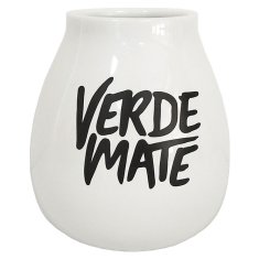 Verde Mate Keramični kalabaš beli - Verde Mate