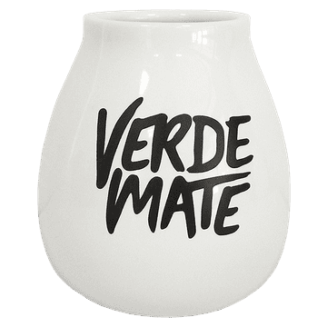 Verde Mate Keramični kalabaš beli - Verde Mate