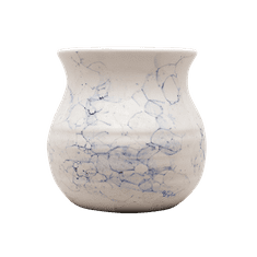 Verde Mate Ceramic Calabash - Celeste