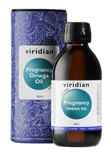 VIRIDIAN nutrition omega olje za nosečnost 200 ml