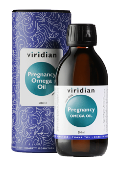 VIRIDIAN nutrition omega olje za nosečnost 200 ml