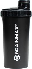 BrainMax plastični shaker, črn, 700 ml
