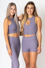 BrainMax Bra Cropped Top, Lavender Velikost: S