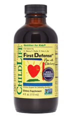 ChildLife Essentials First Defense, imunska podpora, črna brez, 118 ml
