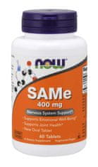 NOW Foods SAMe (S-adenozilmetionin), 400 mg, 60 tablet