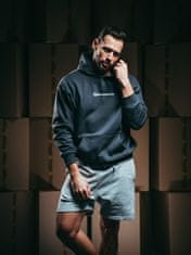 BrainMax Moški pulover s kapuco BrainMax, siv Velikost: XL