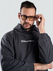 BrainMax Moški pulover s kapuco BrainMax, siv Velikost: XL