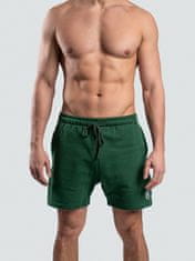 BrainMax Moške kratke hlače BrainMax temno zelene Velikost: L