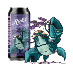 RAKS Čarobna sivka, 500 ml