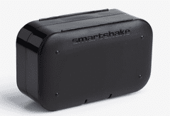 SmartShake Pill Box Organizer, set dveh škatlic za tablete, črne barve