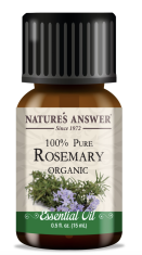 Nature's Answer Rosemary Essential Oil, Rožmarin, eterično olje, BIO, 15 ml