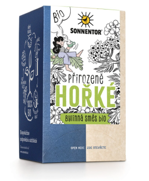 Sonnentor Naravno grenak, porcijski čaj, BIO, 18 kom