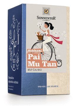 Sonnentor Noble Pai Mu Tan, porcijski čaj, BIO, 18 kos