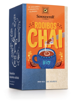 Sonnentor Chai rooibos, porcijski čaj, BIO, 18 kos