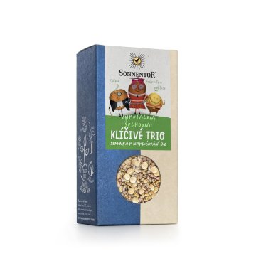 Sonnentor Sprouting trio, semena za kaljenje, BIO, 120 g