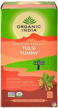 Organic India Tulsi Wellness (Tummy) - pravilna prebava BIO, 25 vrečk