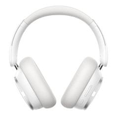 BASEUS Brezžične slušalke Bluetooth 5.2 Baseus Bowie H1 PRO (bele)