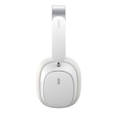 BASEUS Brezžične slušalke Bluetooth 5.2 Baseus Bowie H1 PRO (bele)