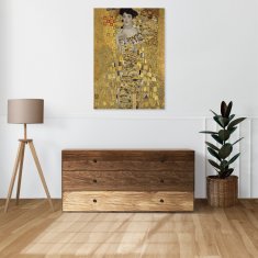 Slika 50 × 70 cm – portret Adele Bloch-Bauer, Gustav Klimt, vintage.
