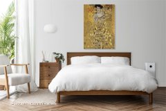 Slika 50 × 70 cm – portret Adele Bloch-Bauer, Gustav Klimt, vintage.
