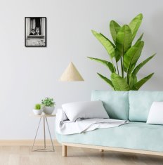 Plakat 25 × 35 cm – par v oknu.