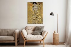 Slika 50 × 70 cm – portret Adele Bloch-Bauer, Gustav Klimt, vintage.