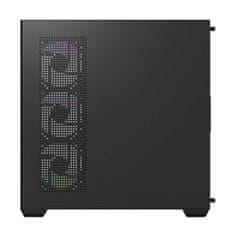 darkFlash Računalniška ohišje Darkflash DS900 (črno) + 7 ventilatorjev ARGB