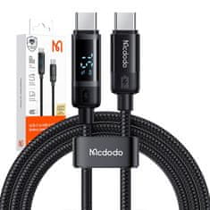 Mcdodo Podatkovni kabel Mcdodo CA-5780 USB-C na USB-C 60 W 1,2 m (črn)