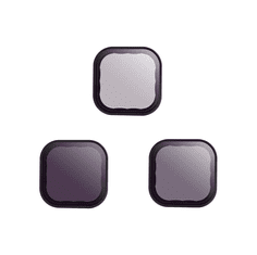 TELESIN Komplet filtrov ND 8/16/32 Telesin za GoPro Hero 9 / Hero 10 / Hero 11 / Hero 12 / Mini (GP-FLT-902)